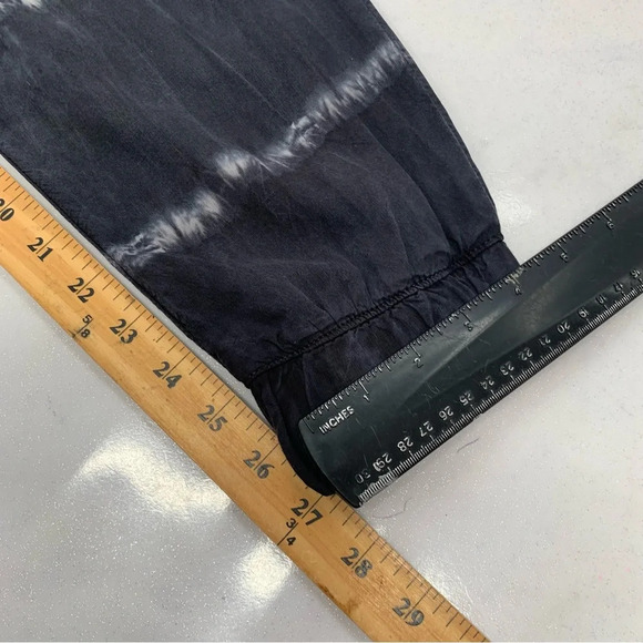 Cloth Stone Anthropolgie Pants Joggers Woman XS Charcoal Chambray Pockets New - Picture 12 of 12